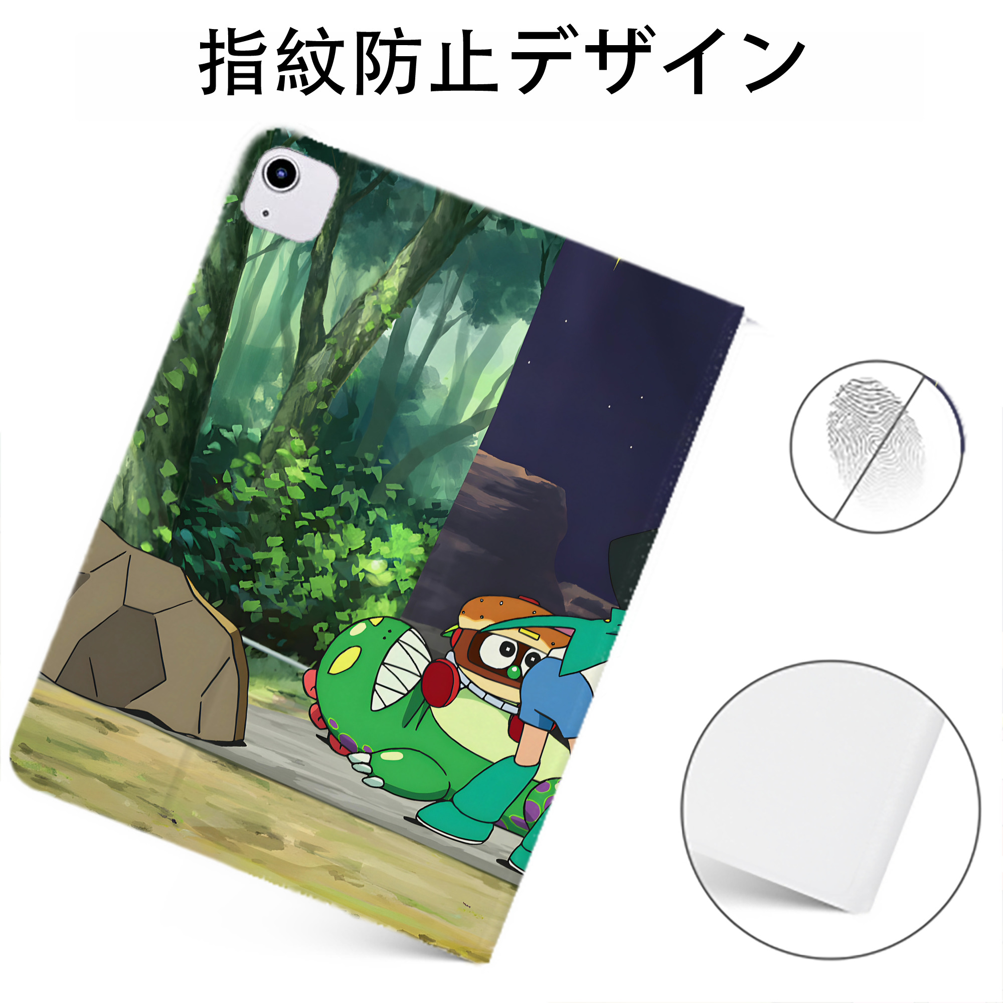 （画像用） ドラえもん Doraemon IPadケース ペンホルダー付き ブックスタイルデザイン